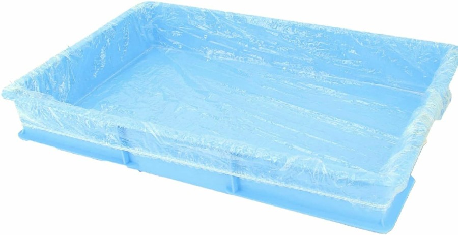 Small Animal Toysructin | Toysructin 20Pcs Disposable Pet Cage Liner, Plastic Cage Liner Bag Clear Animal Toilet Film, Universal Pet Cage Liners Films For Pets Bunny Hamster Hedgehog Birds Chinchilla Parrot Rats Litter Pan