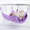 Small Animal WOLEDOE | Woledoe Large Ferret Hammock, Hanging Tunnel Bed For Cage Fit Rats Chinchilla - Grey