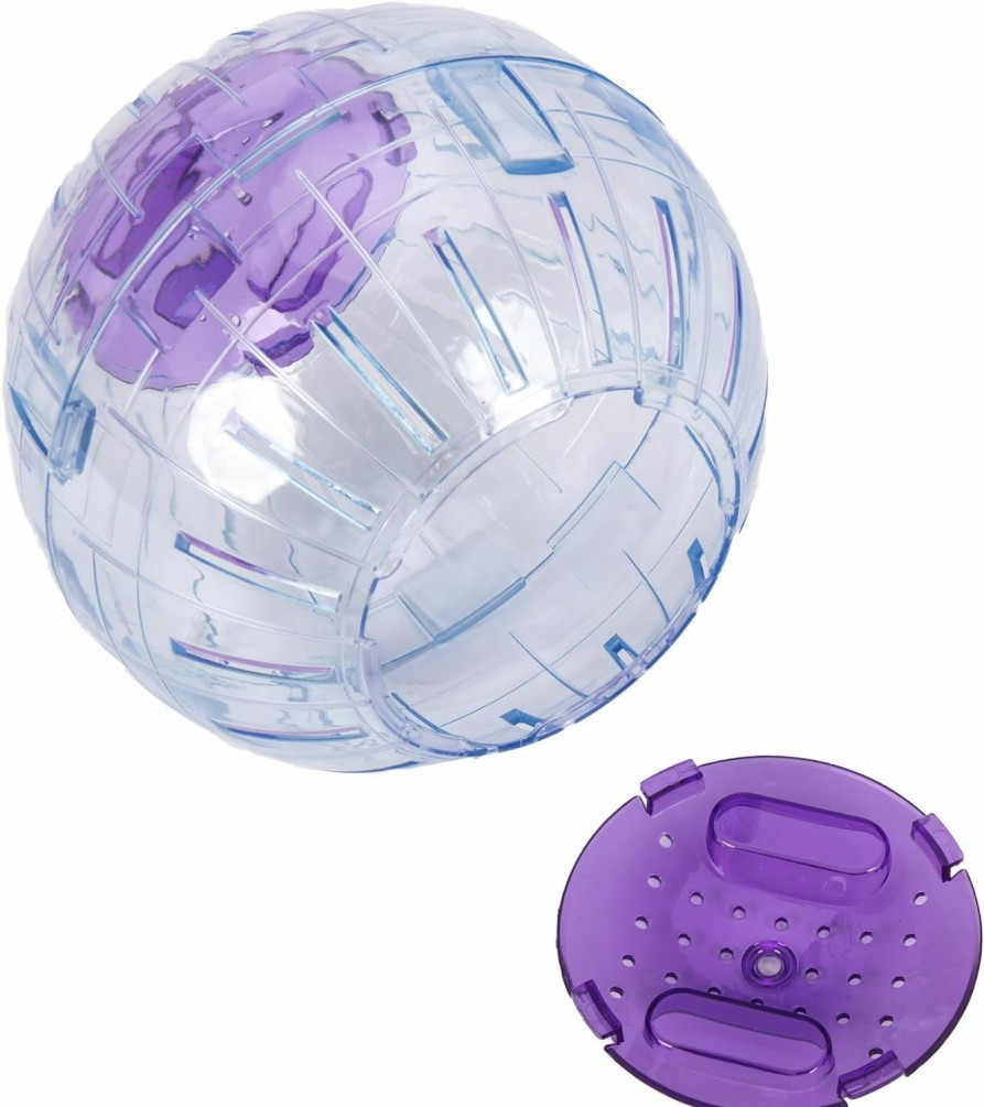 Small Animal Ware Manufacturing | Ware Manufacturing3261 Roll-N-Around Small Pet Rolling Ball Toy, Medium, Clear