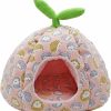 Small Animal Ymid Select | Ymid Select Handmade Sleeping Bag Pouch Hideout Cave Habitat For Hedgehog Guinea Pig Hamster Ferret Squirrel Small Animal Bed Nest House Cage Portable Big Cushion (Pink)