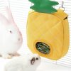 Small Animal JanYoo | Janyoo Bunny Timothy Hay Feeder Hanging Bag For Rabbit Guinea Pig Chinchilla