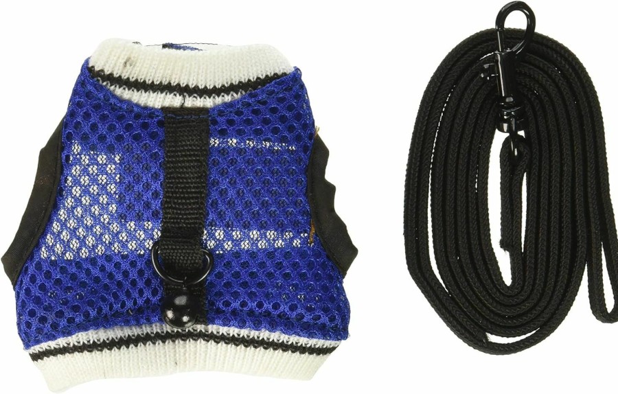 Small Animal Ware Manufacturing | Ware Manufacturing Nylon Walk-N-Vest Pet Harness And Leash For Small Pets, Small - Colors May Vary