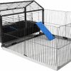 Small Animal BORKIN | Borkin Small Animal Playpen&Small Animal Cage With Foldable Fence, Guinea Pig Cages, Hedgehog Cage With Waterproof Bottom Canvas, Small Animal House & Habitat,35\" L