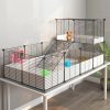 Small Animal Oneluck | Oneluck Guinea Pig Cage,Indoor Habitat Cage With Waterproof Plastic Bottom,Playpen For Small Pet Bunny, Turtle, Hamster,Loft Cage