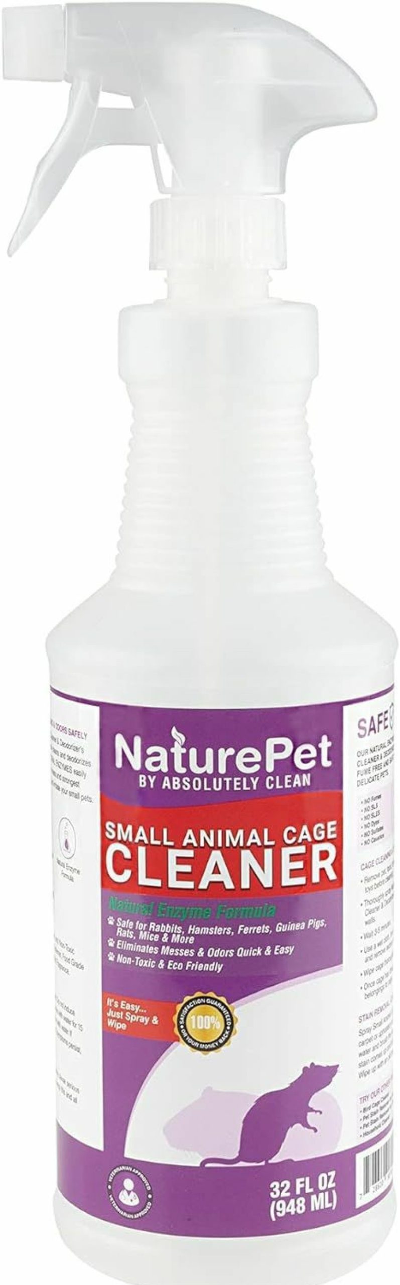 Small Animal NaturePet | Naturepet Small Animal Cage Cleaner (32Oz Spray Bottle (Save 30%))