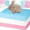 Small Animal Abbylike | Abbylike 36 Pcs Rabbit Floor Mat Plastic Rabbit Cage Mat Rabbit Feet Pad With Snap Joint Hole Leak Water Foot Resting Pads For Guinea Pig Hamster Pet Cat Dog Bunny Chinchilla Ferret Small Animal