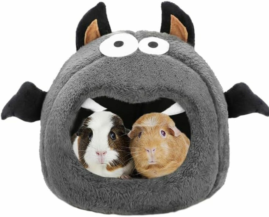 Small Animal Baeluny | Baeluny Halloween Guinea Pig Hideout, Warm Monster Guinea Pig Bed Cute Small Animal Hide And Bed For Ferret Hamster Chinchilla Hedgehog Guinea Pig Rabbit Bunny