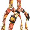 Small Animal Yellow Dog Design | Yellow Dog Design Autumn Flowers Step-In Dog Harness, X-Small