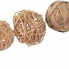 Small Animal emours | Emours Hand Woven Grass Play Ball Chew Toy For Rabbits Bunny Guinea Pigs Hamster Gerbils Small Pet, 5 Pack