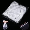 Small Animal POFUIERKN | Pofuierkn 30 Pcs Disposable Rabbit Guinea Pig Cage Liners Plastic Clear Bunny Cage Liner Bag Universal Toilet Film,Small Animal Bedding, Hamster Bunny Litter Pan Bags