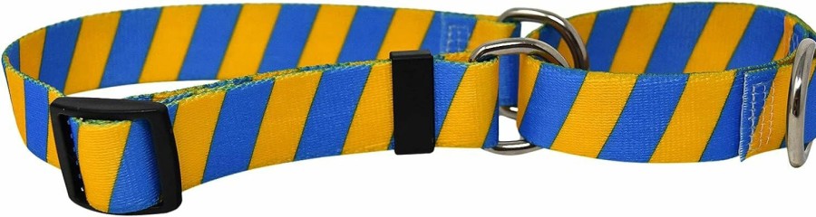 Small Animal Yellow Dog Design | Yellow Dog Design Team Spirit Yellow And Black Dog Leash-Size Small/Medium-3/4 Wide And 5 Feet (60\") Long