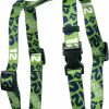 Small Animal Yellow Dog Design | Yellow Dog Design 12Th Dog Green Roman Style H Dog Harness Fits Chest Circumference Of 8 To 14\", X-Small/3/8