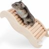 Small Animal Niteangel | Niteangel Hamster Climbing Toy Wooden Ladder Bridge For Hamsters Gerbils Mice And Small Animals (Small - 6.3'' L)