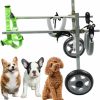 Small Animal WOW PET PRODUCTS | Adjustable Wheel Dog Wheelchair For Small Pets With Paralyzed Back Legs Cat Rehabilitation Training And Mobility Assistance For Teddy, Corgi, French Bulldog, Golden Retrieve