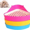 Small Animal Giveme5 | Giveme5 Small Animal Triangle Toilet Potty Trainer Pet Pee Corner Litter Tray Training For Hamster Chinchilla Guinea Pig Cat Bunny Ferret (Color Random)