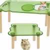 Small Animal LYML.E1 | Lyml.E1 Hamster Platform,Plastic Play Platform,Small Animals Stand Platform,For Syrian Dwarf Hamsters Guinea Pigs Gerbils Degus Chinchillas Mice Bird Or Other Small Pets Cage Accessories