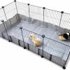 Small Animal DOZZOPET | Guinea Pig Cage Bottom For C & C Grids Habitat, Waterproof And Washable Liner Base For Rabbits,Chinchillas,Ferrets And Other Small Animals Pet (Bottom Only 27\" X 56\")