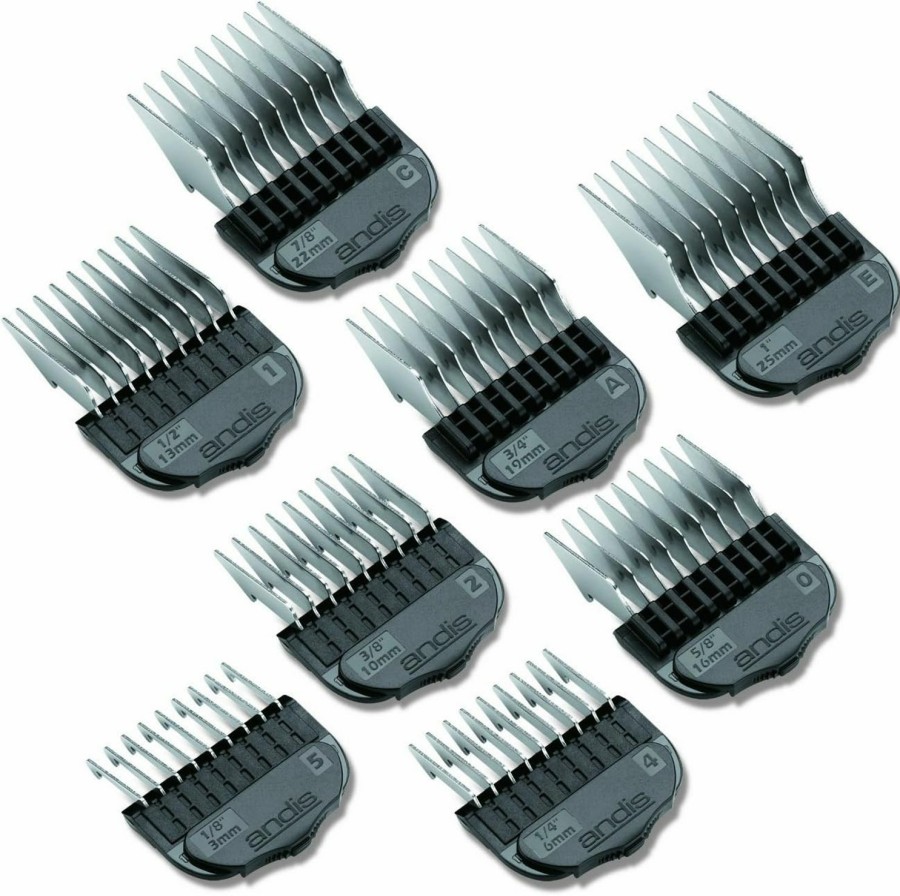 Small Animal Andis | Andis Clipper Combs For Small Pets, Blue, (Pack Of 9) (12860)