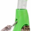 Small Animal Hypeety | Hypeety Hamster Cage Drinking Water Bottle Parrot Mice Rat Gerbils Water Feeder Bowl 125Ml 1Pcs Random Color (80Ml+Base)