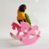 Small Animal zoele | Zoele Pet Bird Parrot Hamsters Holder Squirrels Climbing Swing Stand Rocking Chair Seesaw Chewing Toys