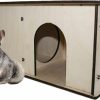 Small Animal PetriStor | Chinchilla Wooden Guinea Pig Hideout - Chinchilla Hideout - Chinchilla Hut - Meerschweinchen Haus - Small Pet Hut - Pig House - Hideout Hut - Chinchilla Nest Box - Small Animal Houses & Habitats 8