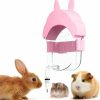 Small Animal JONS NTY | Jons Nty 350Ml Hamster Water Bottle, Rabbit Guinea Pig Bunny Water Bottle For Cage, Terrarium, Habitat Decor