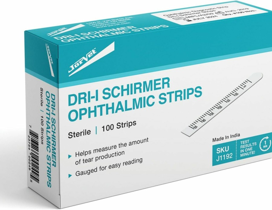 Small Animal JorVet | Dri-I Schirmer Opthalmic Test