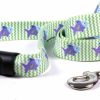 Small Animal Yellow Dog Design | Yellow Dog Design Fish Tales Ez-Grip Dog Leash With Comfort Handle 1\" Wide And 5' (60\") Long, Large