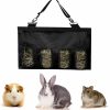 Small Animal Beenlen | Beenlen Large Capacity Rabbit Hay Feeder Bag, Hanging Feeder Hay Bag With Shoulder Strap For Rabbit Pig Hamsters Small Animals (1 Pc Big)