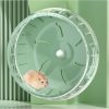 Small Animal MANON ROSA | Manon Rosa Hamster Wheel Super Silent Quiet Exercise Running Wheel With Adjustable Stand For Chinchillas Gerbils Mice Small Animals (S(4.72\" D),Pink)