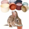 Small Animal Hmxpls | 8 Pcs Stacking Cups For Rabbits, Multi-Colored Bunny Toys Of Different Sizes, Rabbit Toys For Boredom, Nesting Cups Toys For Small Animals Hiding Food And Playing