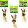 Small Animal Ware Manufacturing | (3 Pack) Ware Manufacturing Natural Fun-E-Bunny Small Pet Chew Toys