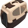 Small Animal YML | Yml Z100M-Bn Medium Plastic Travel Carrier Crate For Small Animals, Brown