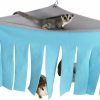 Small Animal LEFTSTARER | 1 Pieces Guinea Pig Hideout Rat Corner Hideaway Peekaboo Toys Cage Accessories Hidden Habitat Tent Toys For Ferrets Chinchillas Sugar Glider Small Pet Animals