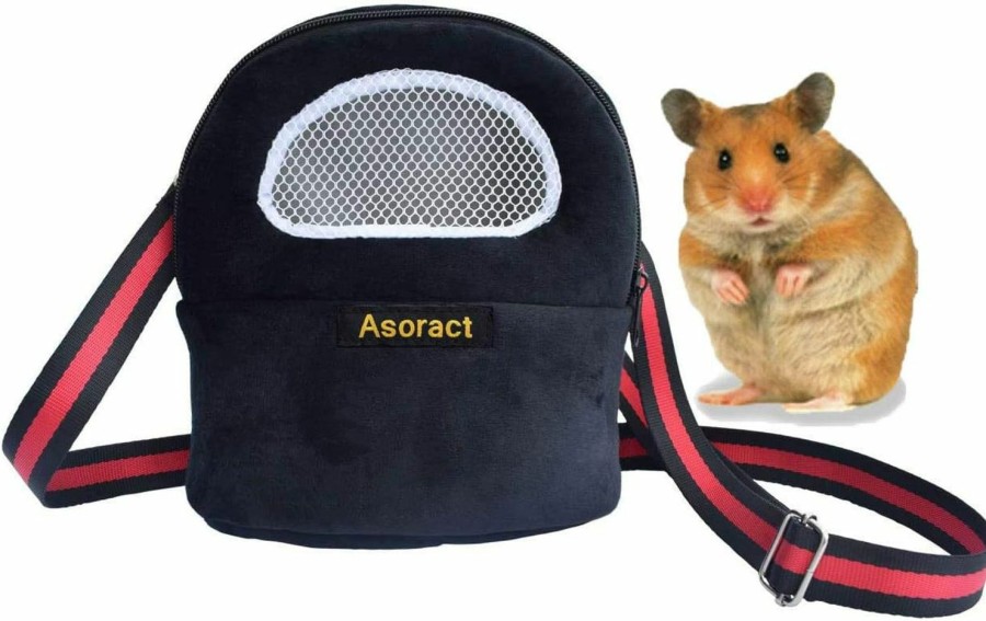 Small Animal Asoract | Pet Carrier Bag With Adjustable Shoulder Strap Hamster Portable Breathable Outgoing Bag Small Pets Like Hedgehog,Sugar Glider Squirrel Etc