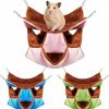 Small Animal Weewooday | Weewooday 3 Pieces Small Animal Hanging Hammock, Soft Plush Material, Triple-Layer Design, Suitable For Hamster, Ferret, Chinchilla