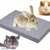 Small Animal Litewoo | Litewood Hamster Chew Toy Pets Grinding Teeth And Claws Lava Pumice Stone Rabbit Foot Pad For Guinea Pig Ferret Hedgehog Gerbil Bunny Rat Cage Accessories (A)