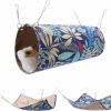 Small Animal Mogoko | Mogoko Fleece Rat Hammock And House Bedding Set, 2 Tier Hanging Bed And Nesting Cave For Guinea Pigs Hamster Ferret Chinchilla Cage Small Animals