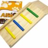 Small Animal Alfie | Alfie Pet - John Wood Ladder Platform For Mouse, Chinchilla, Rat, Gerbil And Dwarf Hamster