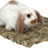 Small Animal Peters | Peter'S Woven Grass Mat For Rabbits