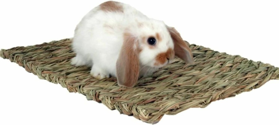 Small Animal Peters | Peter'S Woven Grass Mat For Rabbits