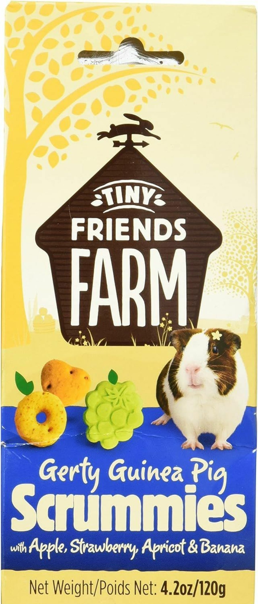 Small Animal TINY FRIENDS FARM | Tiny Friends Farm Supreme Petfoods Gerty Guinea Pig Scrummies (Pack Of 3)