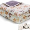 Small Animal Dexspoeny | Dexspoeny 2Pack Waterproof Guinea Pig Blankets,Small Animal Fleece Cage Blankets Washable, Reusable Guinea Pig Fleece Sleep Mat For Rabbit, Hamster, Chinchilla, Dogs Cage Accessories-23'' 16\"