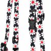 Small Animal Yellow Dog Design | Yellow Dog Design Black Daisy Roman Style H Dog Harness, X-Large/1\" Wide