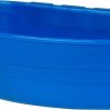 Small Animal Little Giant | Pet Lodge Plastic Cage Cup | Bunny Cage Cup | Feeder & Waterer For Small Animals | Mountable Hooks For Any Wire Type | Durable Plastic | 1 Pint | Blue