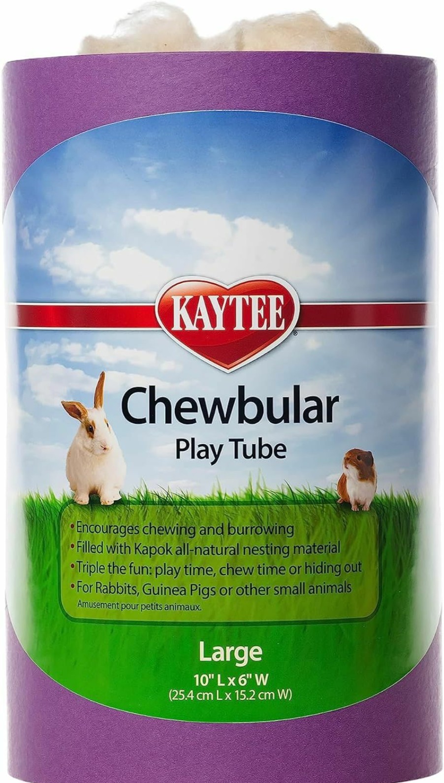 Small Animal Kaytee | Kaytee Chewbular Play Tube Medium