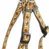 Small Animal Yellow Dog Design | Yellow Dog Design Standard Step-In Harness, Fall Foxes, Large 25\" - 40\"