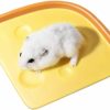 Small Animal SanmooAio | Sanmooaio Ceramic Hamster Bedding,Rabbit Cooling Pad/Summer Heat Dissipation Plate,Pet Cooling Mat For Rabbits/Guinea Pig/Dwarf Hamster/Gerbil/Chinchilla/Bunny And Other Small Animals