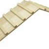 Small Animal Pulse Brands | Wood Bridge For Small Animal Cage Or Habitat - Guinea Pigs, Ferrets, Chinchillas, Hedgehog, Dwarf Rabbits And Other Small Animals