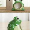 Small Animal WNZQK | Cool Hamster House Hideout Ceramics Strawberry Shape Bed Cute Small Animal Pet Squirrel Hedgehog Chinchilla Nest Hamster Cage Accessories